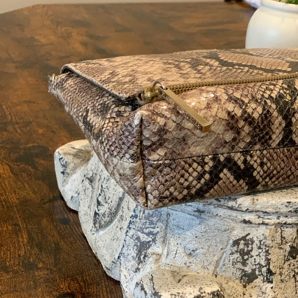 Snake Python And Gold Elaine Turner Crossbody - image 4